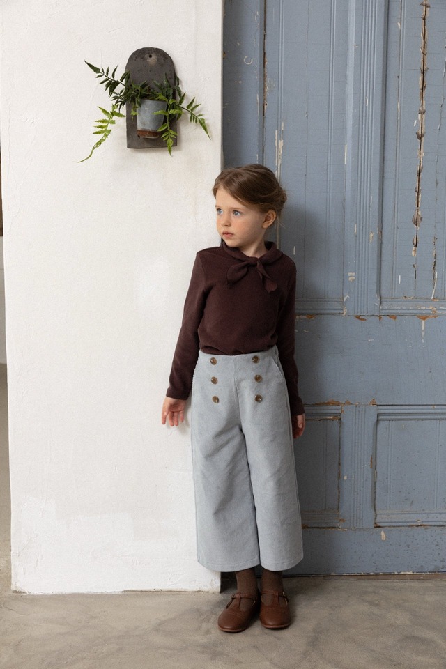 【10/29〆予約】<perrobebe>  Mandy corduroy pants