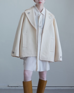 1970-80s Yves Saint Laurent - oversized pique jacket