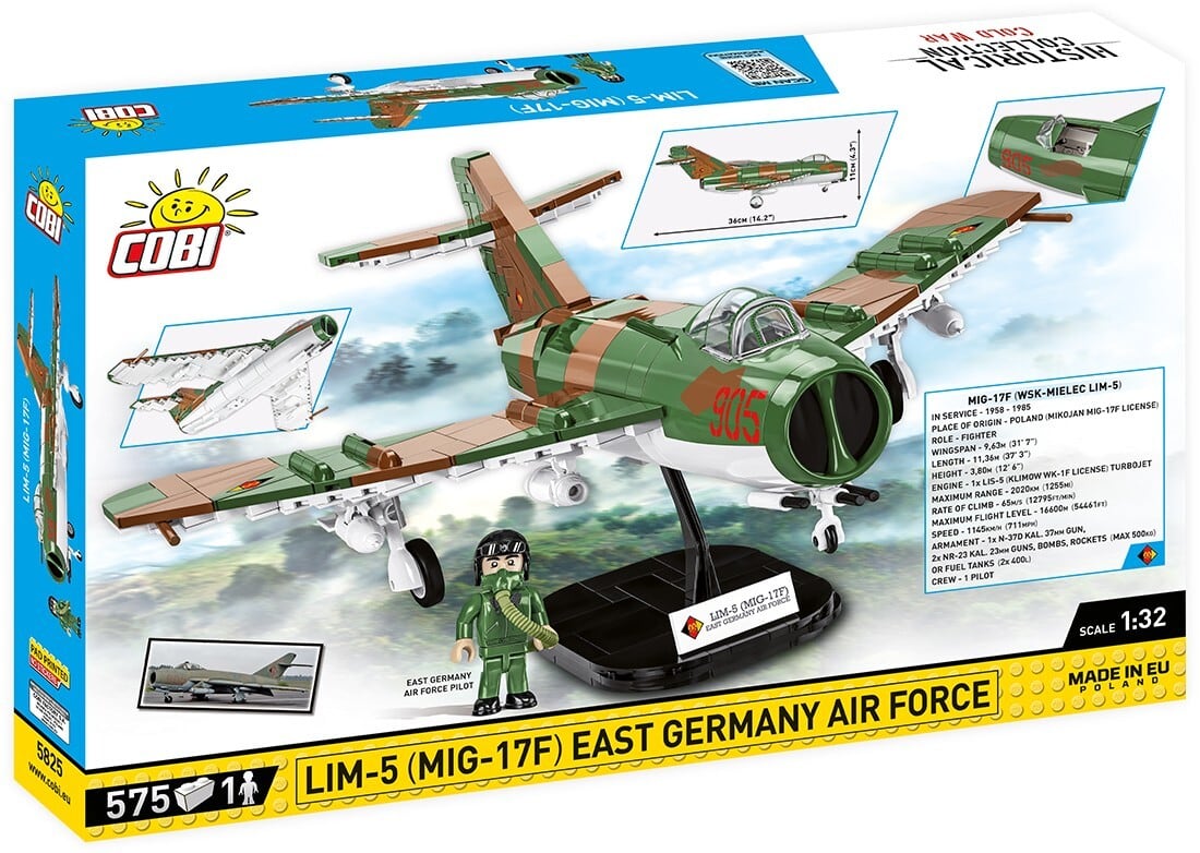COBI #5825 LIM-5 (MIG 17 東ドイツ) | ミリタリーブロック公式