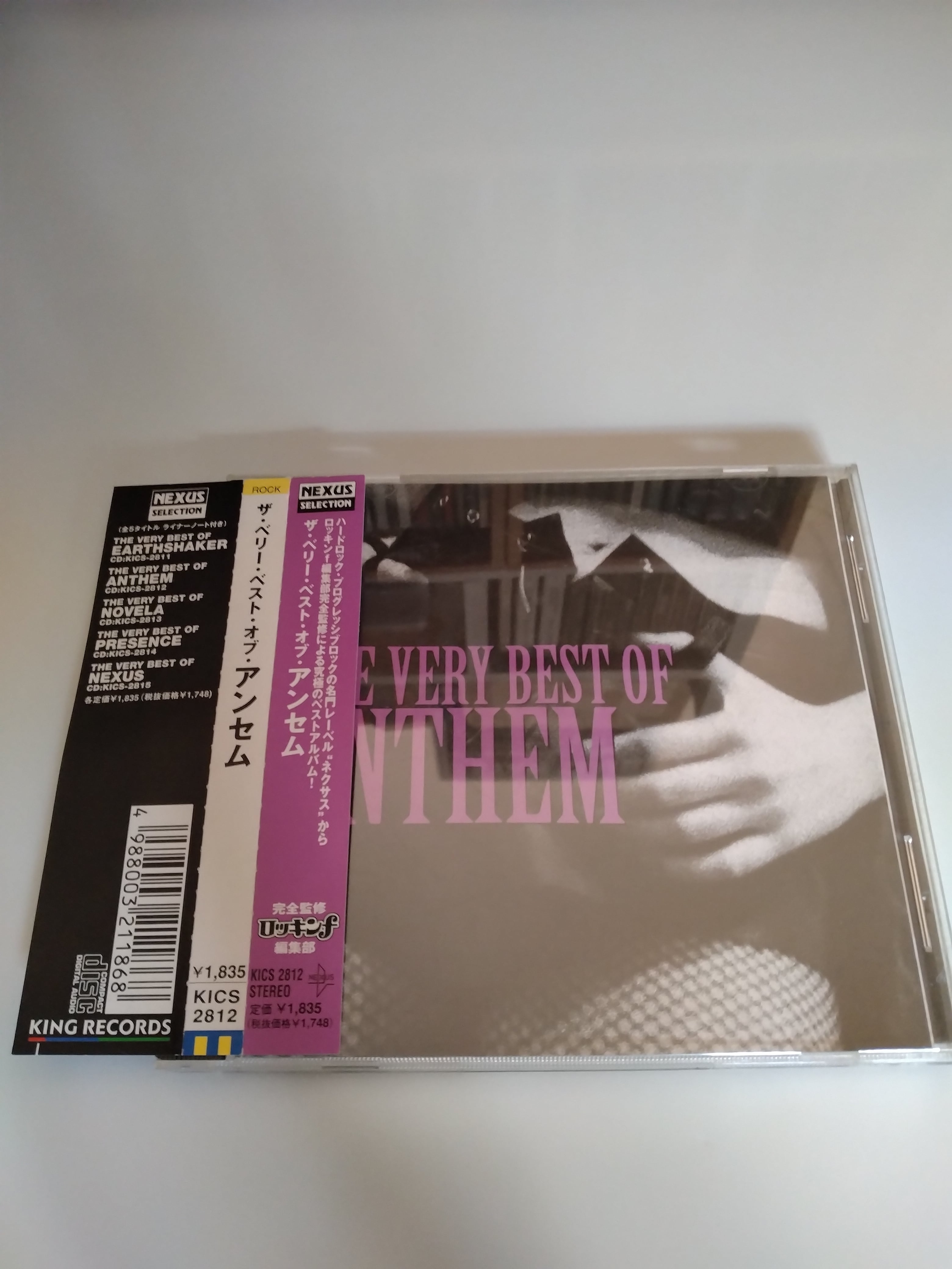 ANTHEM/THE VERY BEST OF ANTHEM | RECORD SHOP CONQUEST/レコード