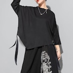 side ring ribbon wide tops / l0798