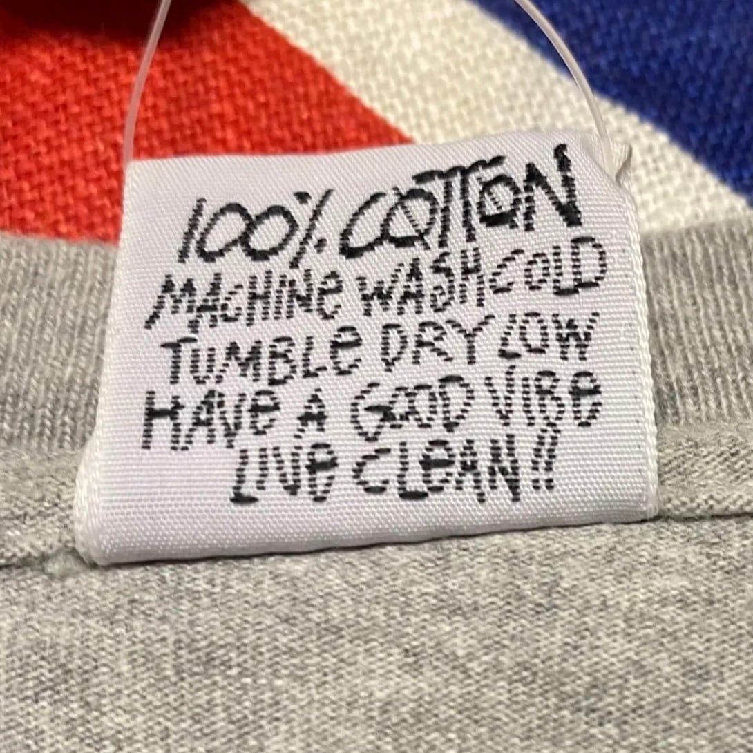 USA製] 80~90's STUSSY 北斎 漢字バックプリントT オールド