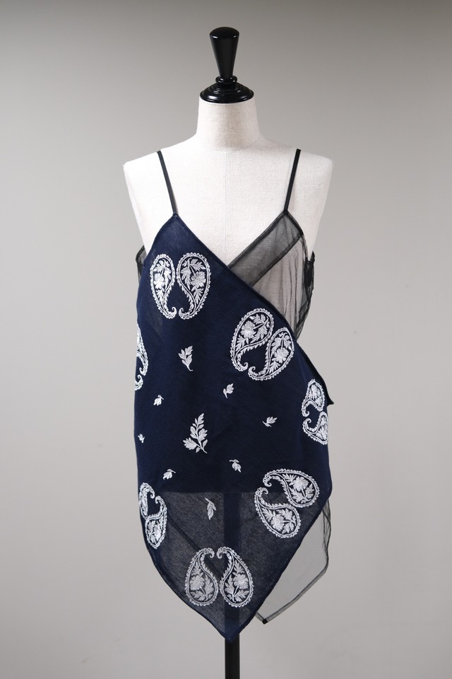 【mister it.】SYLVIA-ESSAYAGE-ES-TOPS - navy -