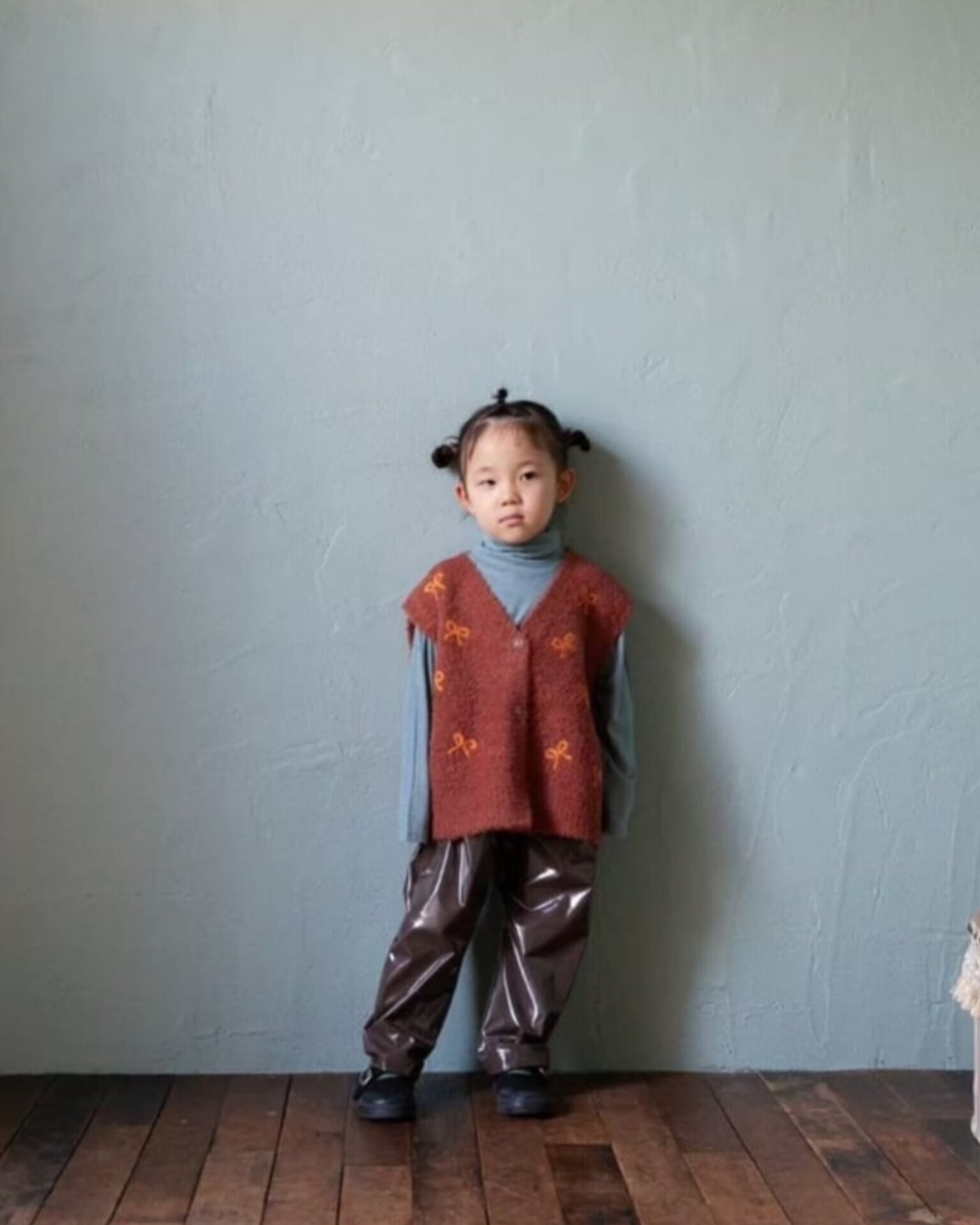 【&pal】MOTIF BOUCLE VEST / 2 COLORS