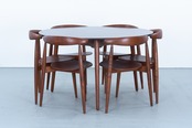 Hans J Wegner | FH4601 & FH4103 heart dining set