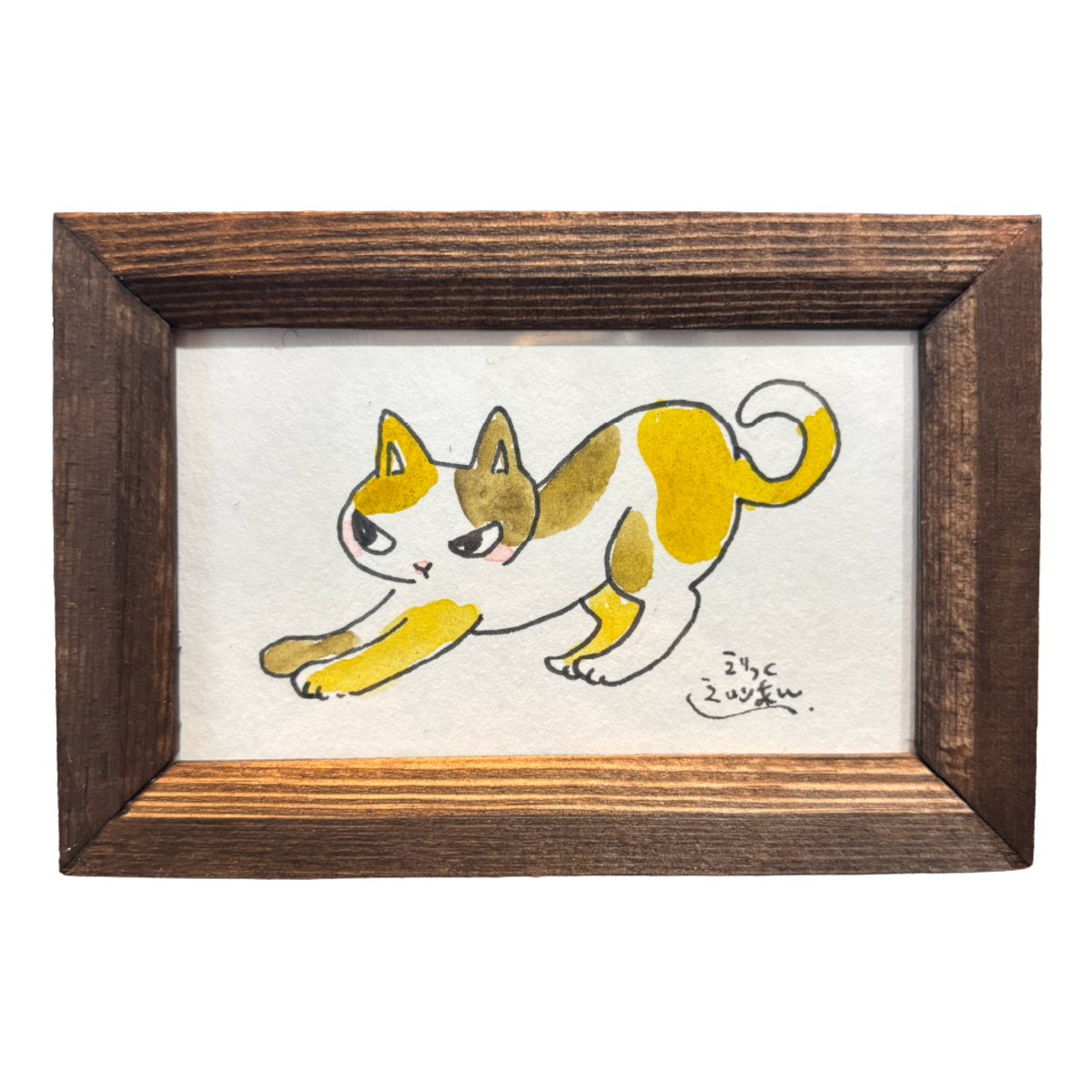ミニ原画「ねこ」 | 奇妙屋商店