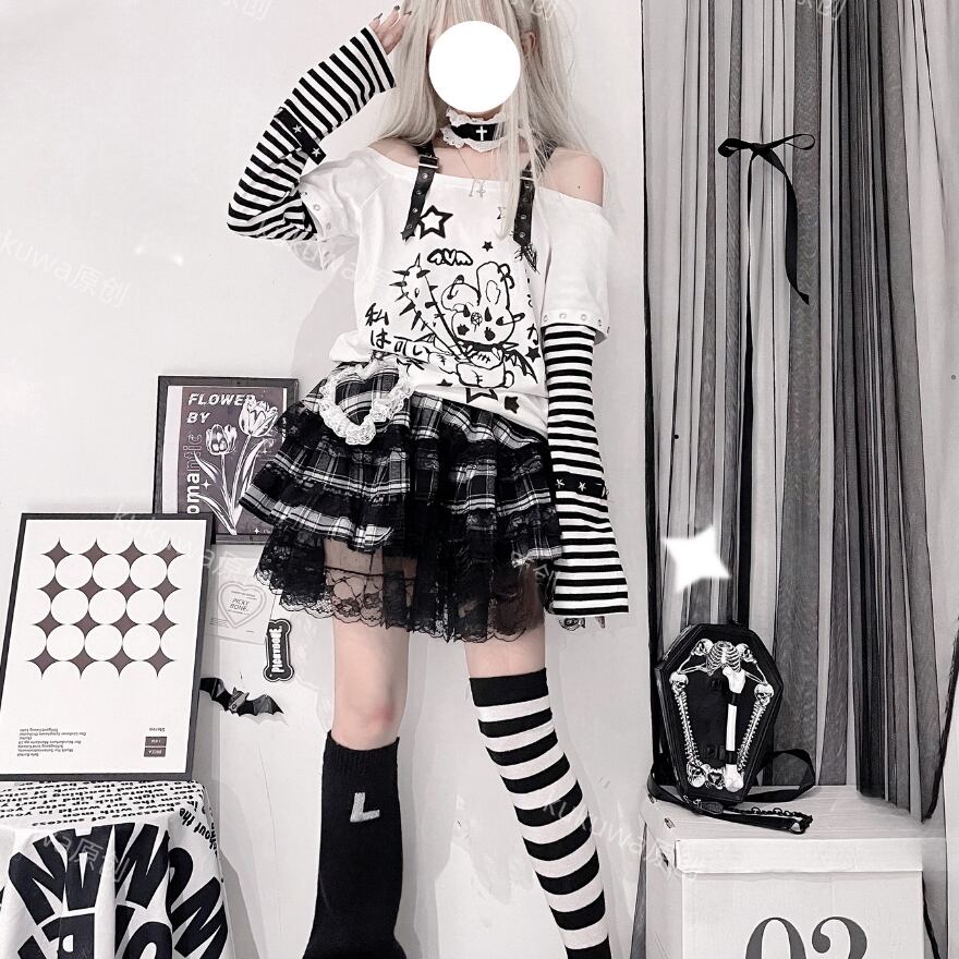 Y2K punk チェック フリル 四角く ミニスカ ミサミサ ロック Y2K punk チェック フリル 四角く ミニスカ ミサミサ ロック