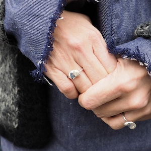 80~90s Tiffany & Co. Elsa Peretti Small Bean Ring