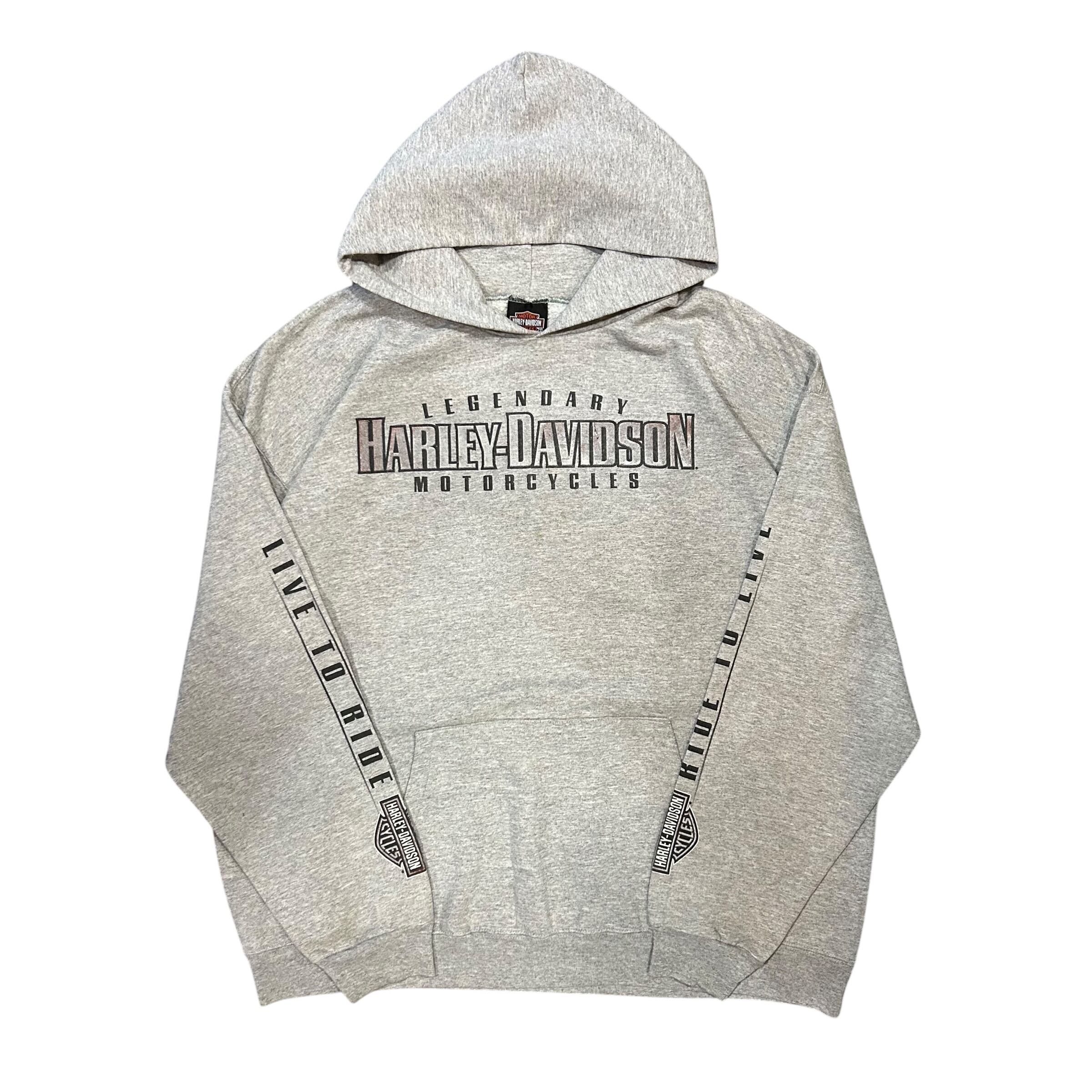 【古着】Harley-Davidson Foodie (grey)