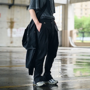 【復刻】NOSUCISM  21AW ジッパーフレアパンツ