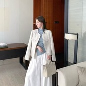 ショートジャケット_ウェストベルト調整