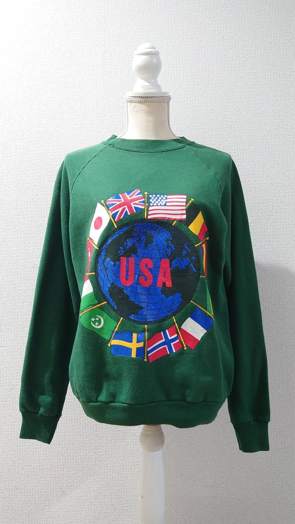 90s OLD GAP カーディガン コットン グリーン XL オールド ギャップ