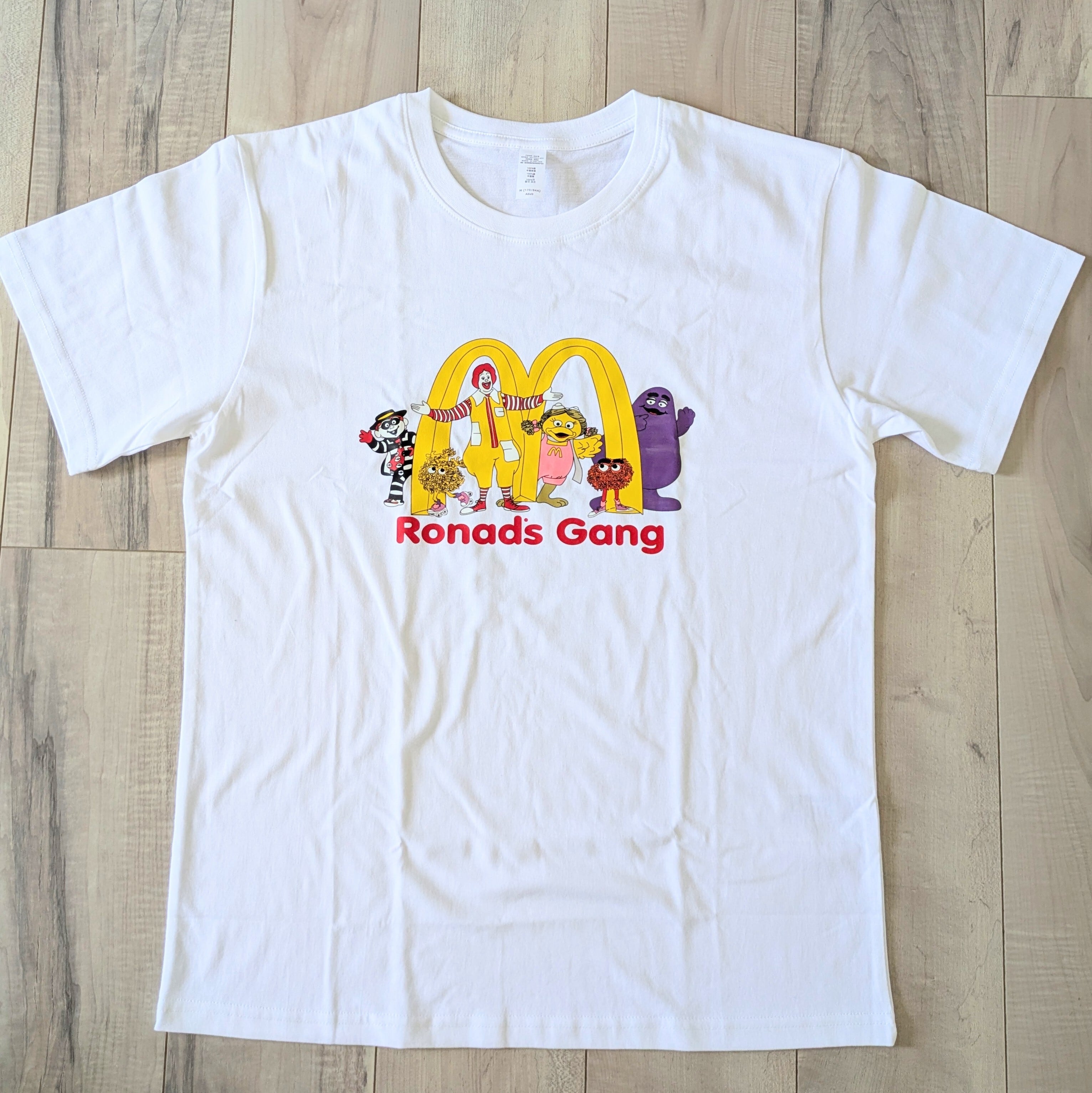 ♡再入荷!♡【ドナルド・マクドナルド (Ronald McDonald)】『RONADS GANG』Tシャツ / マクドナルド 〚アメリカン雑貨 アメトイ〛