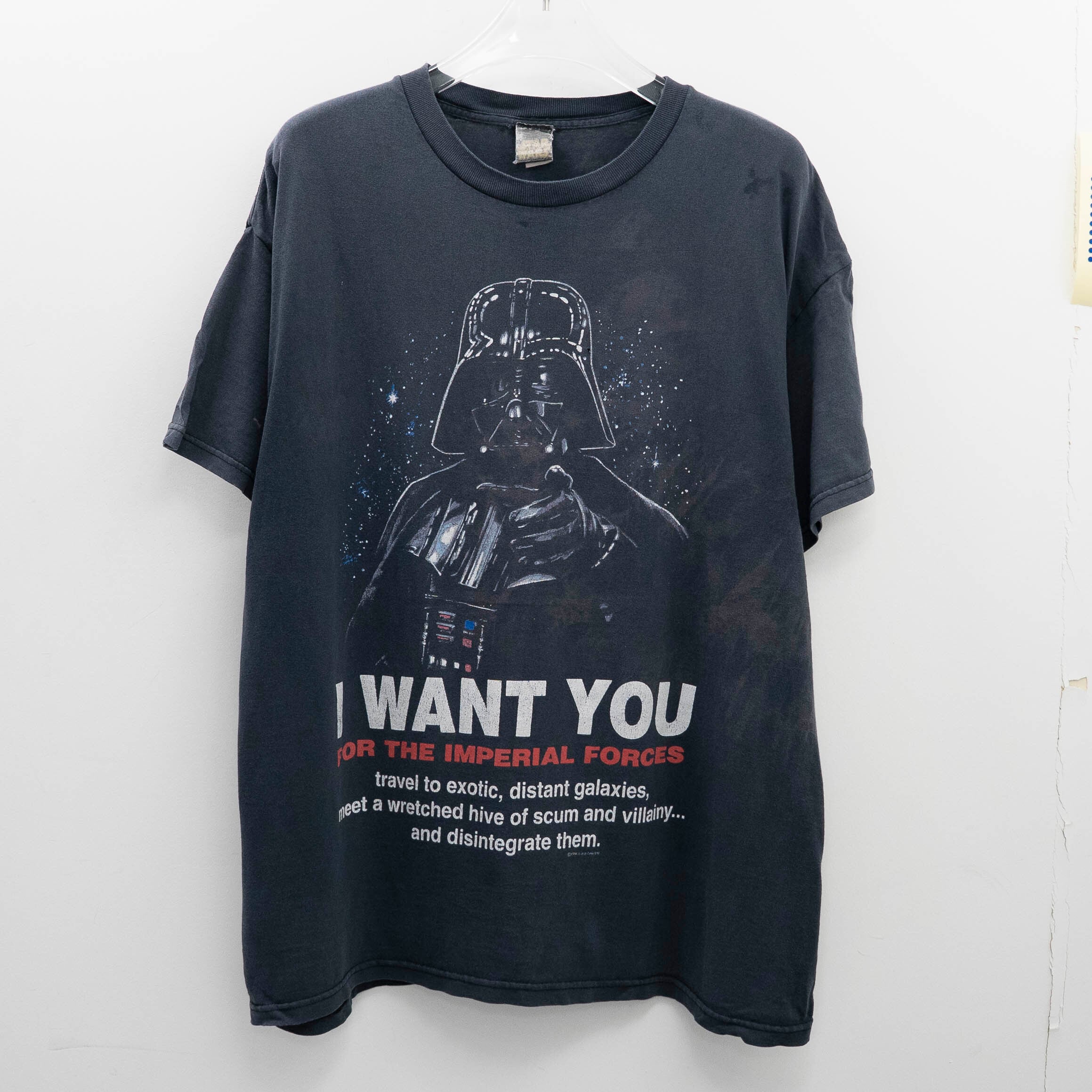 Star Wars " Darth Vader I Want you " Original Tag XL【E8-63】