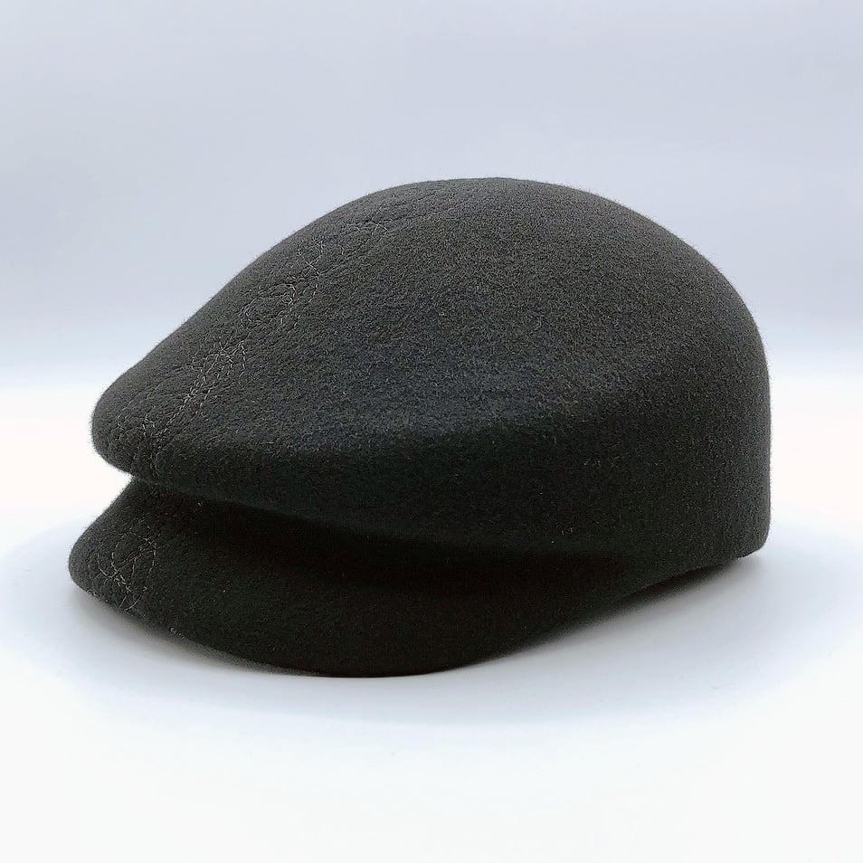 Wool FLAT CAP × stitch【受注生産／Build to order】ウール クチバシ