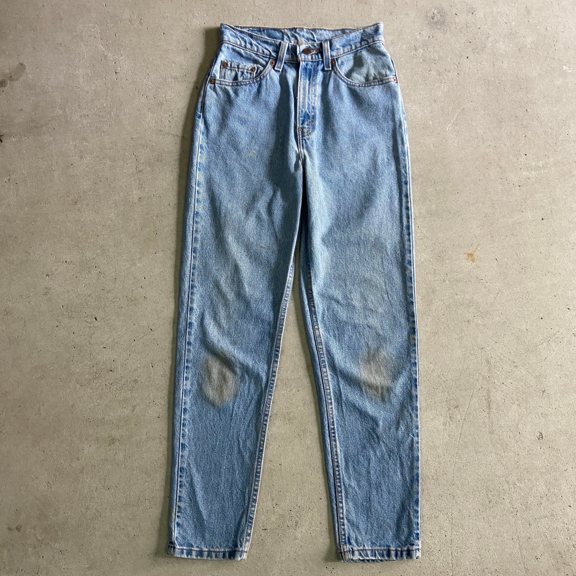 USA製 90年代 Levi's リーバイス 521 TAPERD FIT ハイウエスト テーパード デニムパンツ レディースS 古着 90s  ヴィンテージ ビンテージ【デニムパンツ】【PS2307P】 | cave 古着屋【公式】古着通販サイト