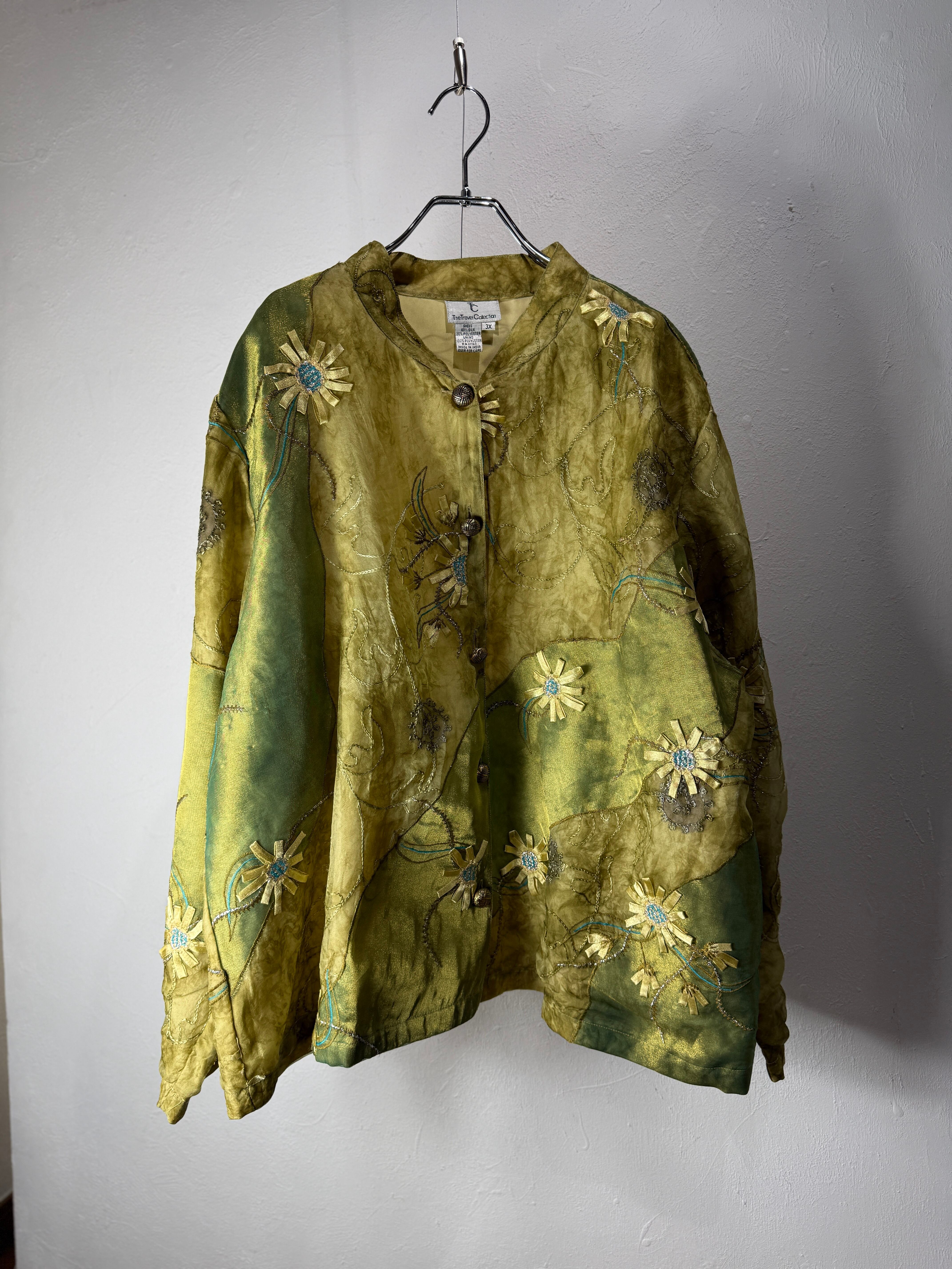 90s〜00s Silk Embroidery Design Jacket