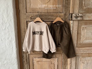 【la camel】Maybeチェックパンツ 90〜130cm  2241119