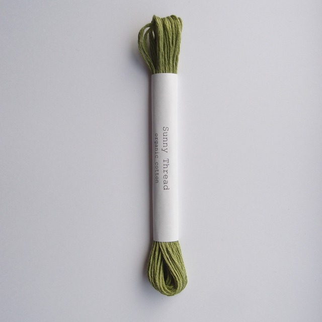 Sunny thread #22　オーガニックコットン 刺繍糸