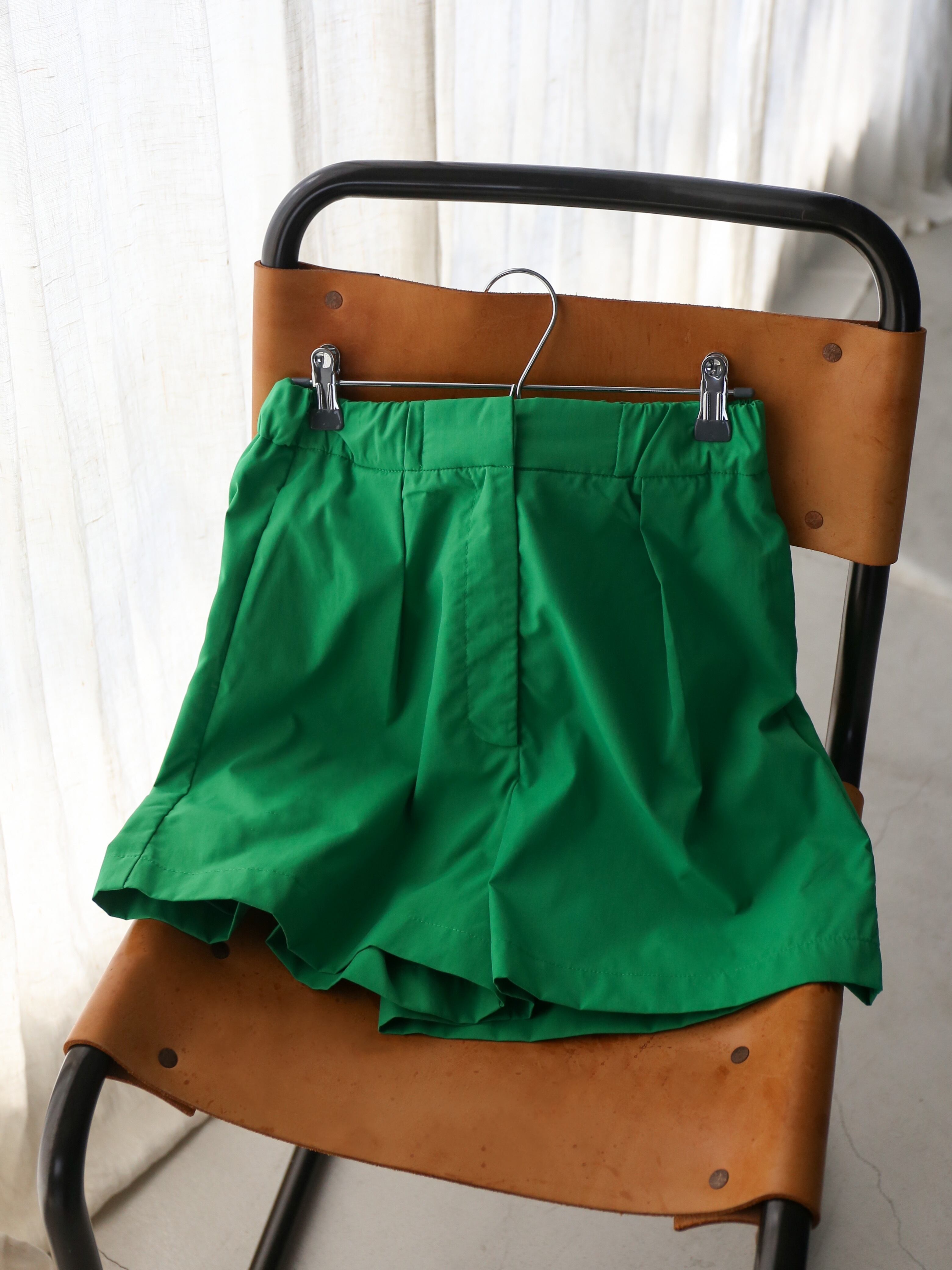 boyfriend boxy shorts（green）