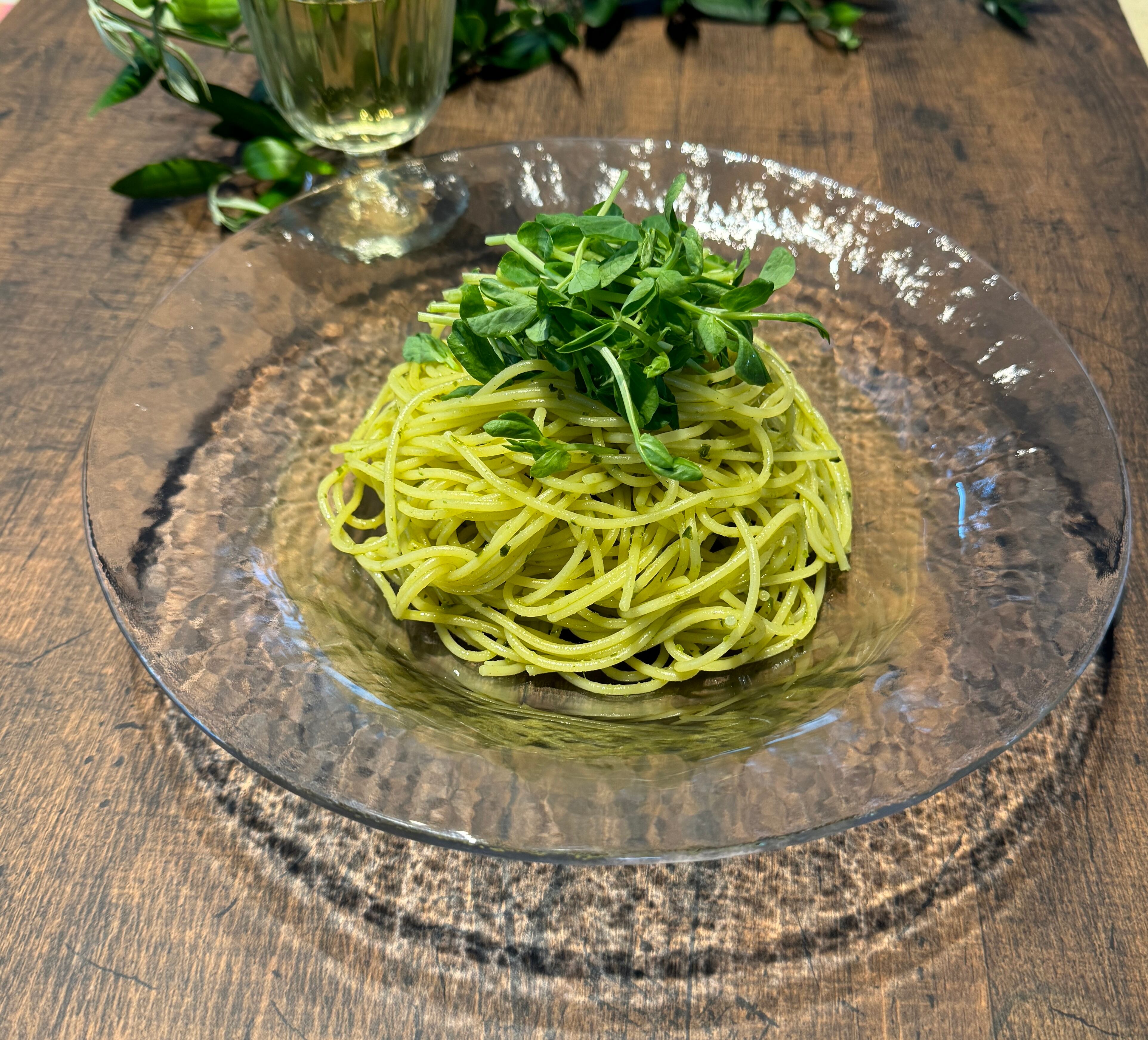 ガラス パスタプレート 23.5cm ギャラクシー 深皿 | みのさらら