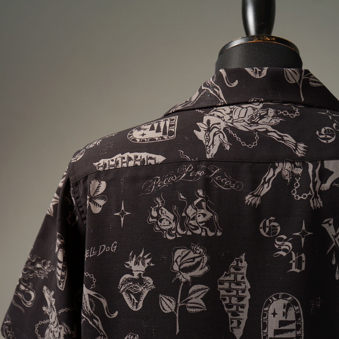 GANGSTERVILLE】ギャングスタービル NO MASTER - S/S SHIRTS 半袖