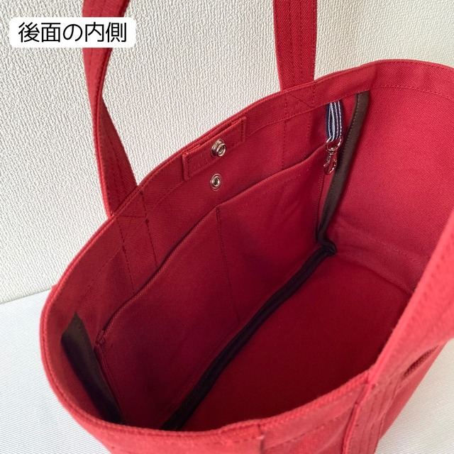 【全9色】「軽いボックストート」小サイズ／倉敷帆布 8号帆布【受注制作】