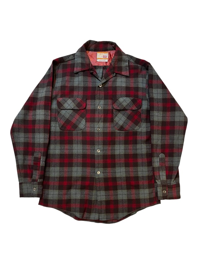 60s PENDLETON Board Shirt Wool Loop Collar Shirt 60年代 ペン  