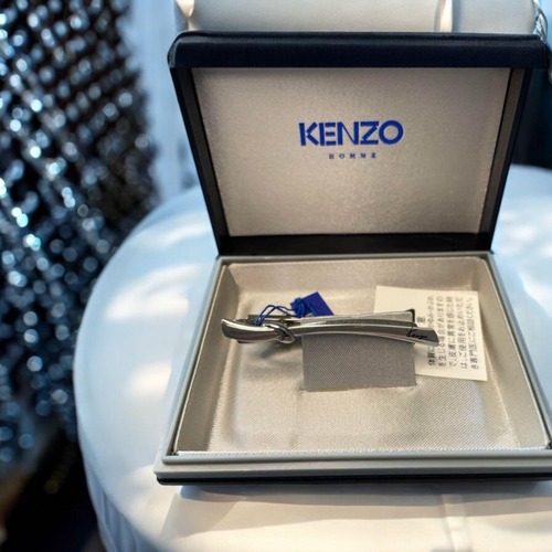 KENZO ロゴ ネクタイピン シルバーカラー #212b
