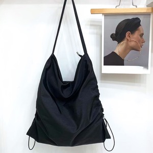 サイドギャザートートバッグ K0418