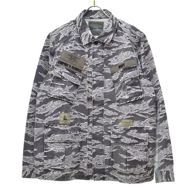 WTAPS / ダブルタップス 00s archive リップストップ タイガーカモ長袖 