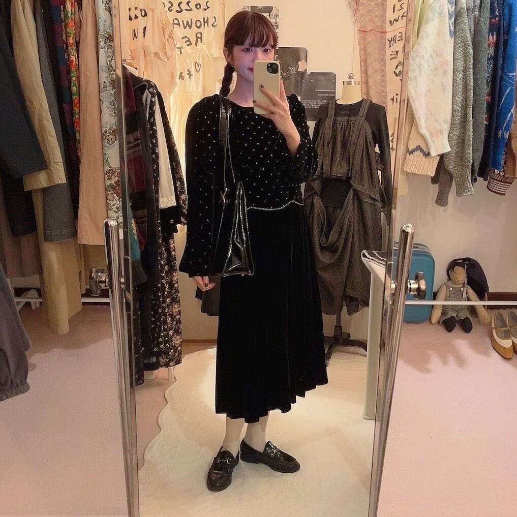 spangle lame lace velours one-piece