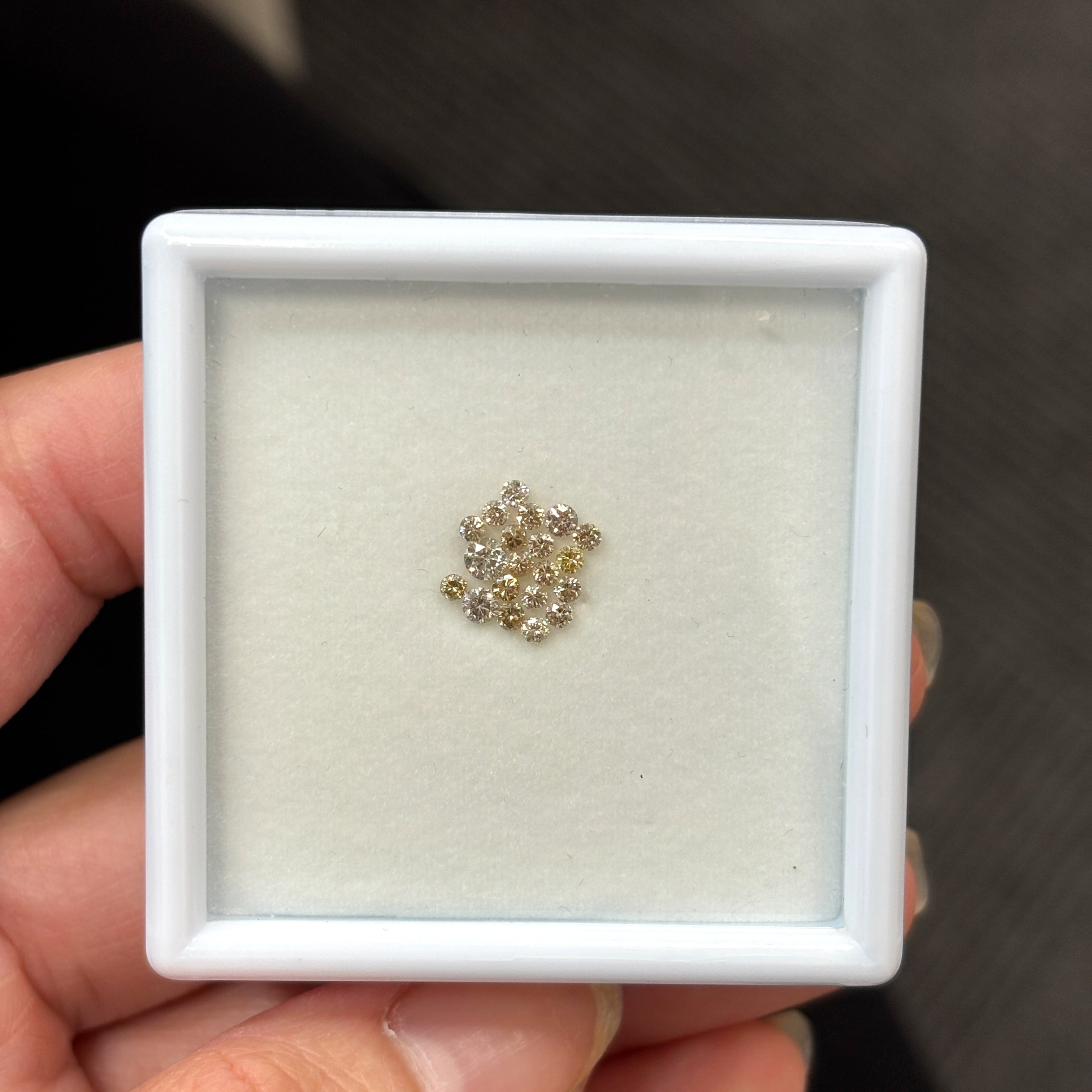 0.18ct Natural Diamond Round ダイヤ ダイヤモンド ルース 裸石 天然