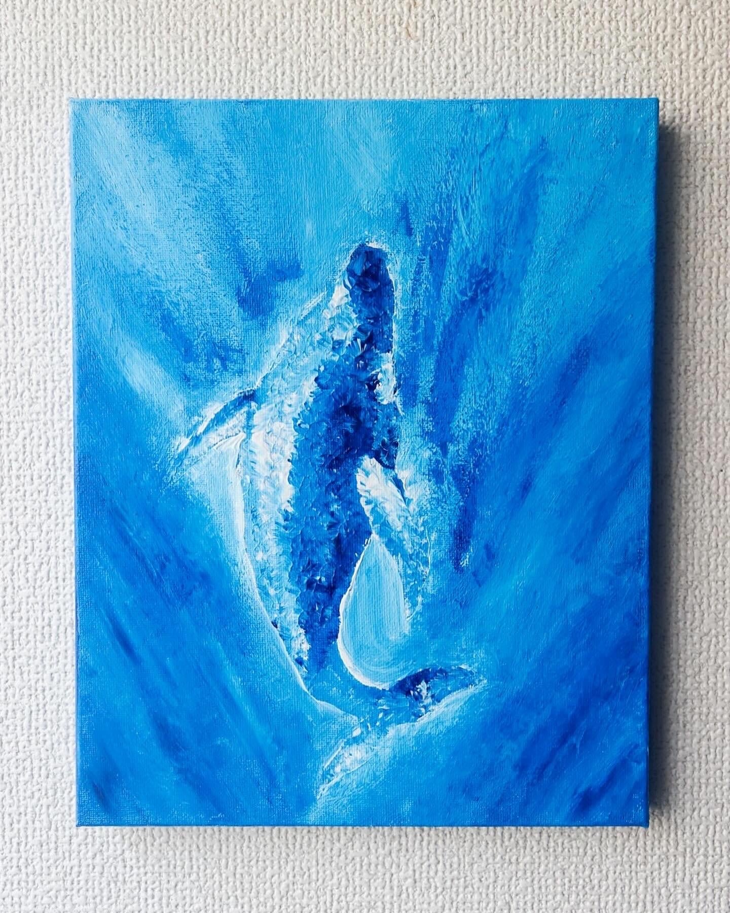 海のアート-クジラ- F3