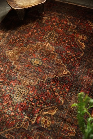 1086 -Vintage Iranian Baluch rug