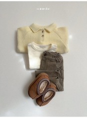 〖取寄〗韓国子供服 / 26winter / minirobe / ボーイカラートレーナー / キッズ *S~XL*