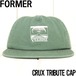 ストラップバックキャップ 帽子 FORMER フォーマー CRUX TRIBUTE CAP FHW-24114 日本代理店正規品