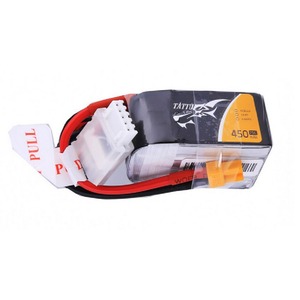 TATTU 450mAh 4S 14.8V 75C XT30