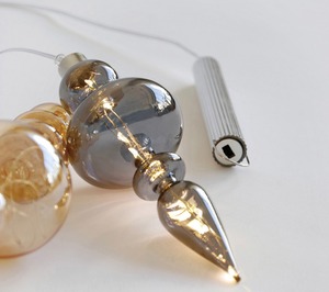 LEDライトGlassオーナメントアイシクル   S