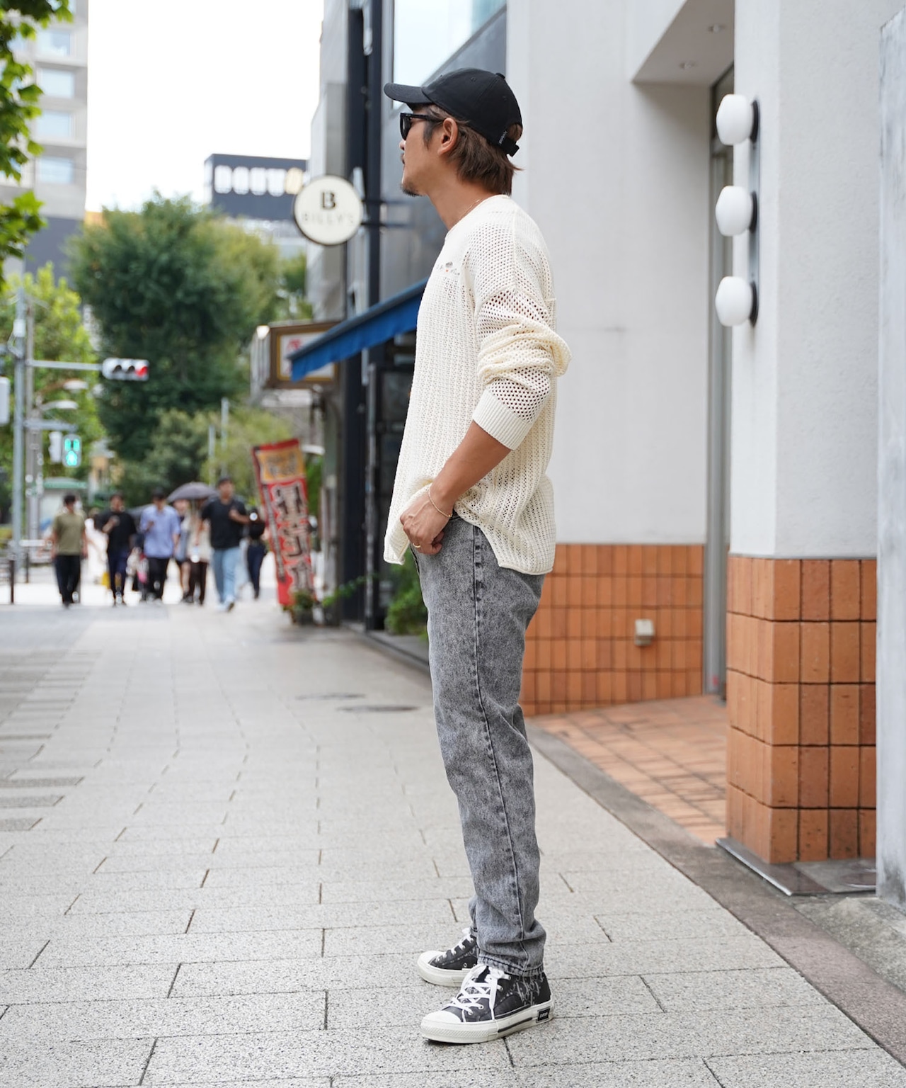 【#Re:room】CHEMICAL WASH TIGHT FIT STRAIGHT DENIM［REP225］