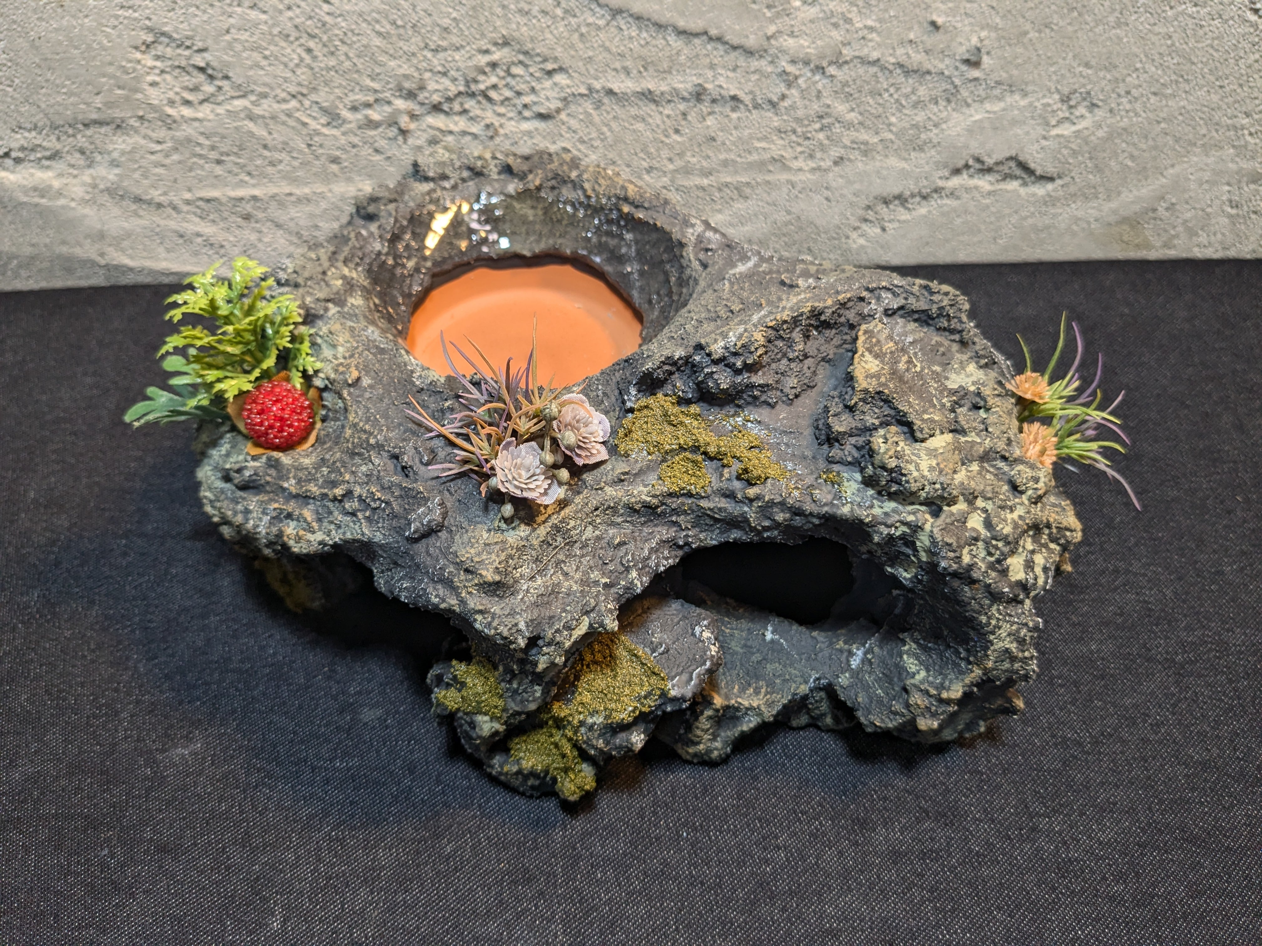 爬虫類用造形アート ともえ屋