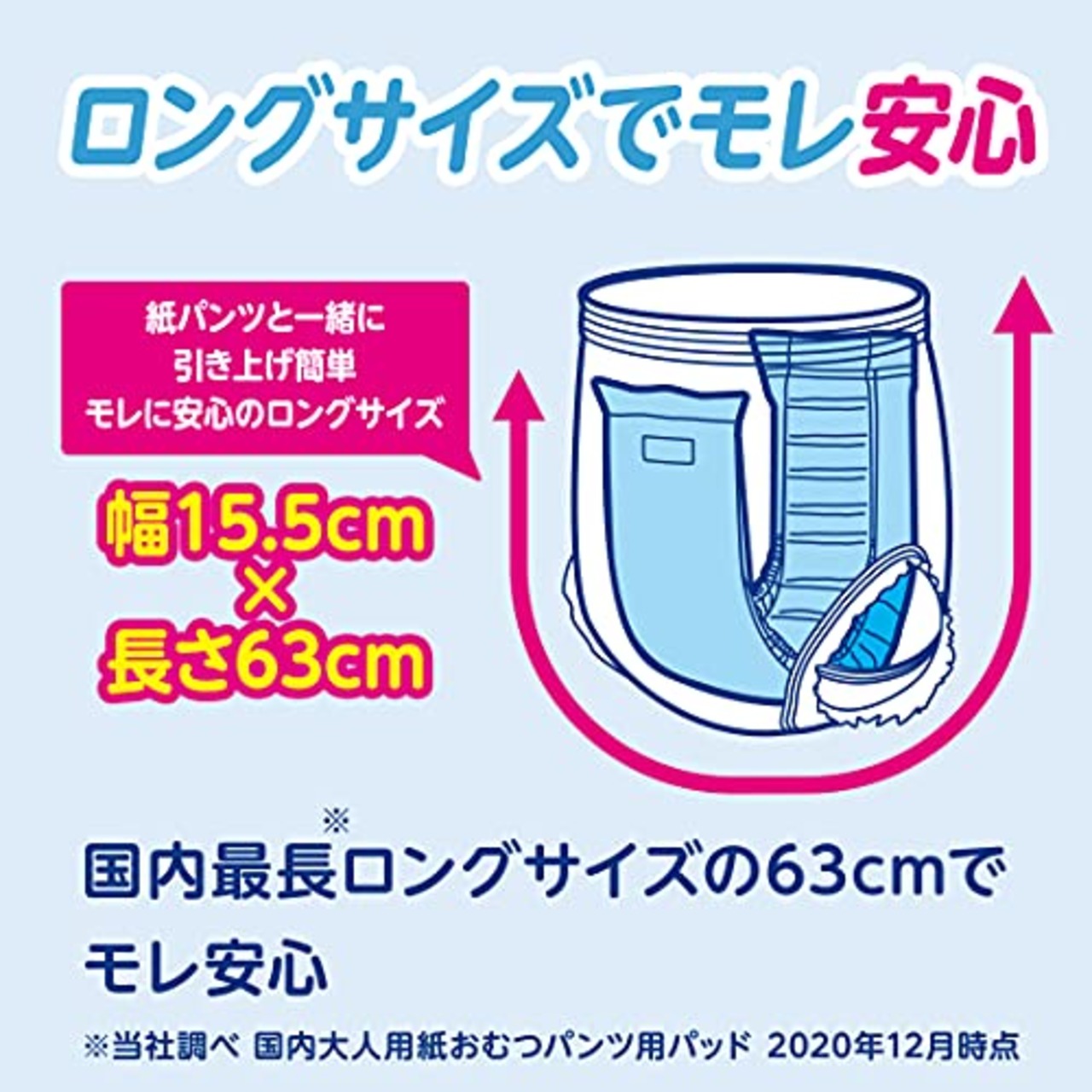 アテント 紙パンツ用 尿とりパッド 6回吸収 18枚 さらさらパッド 通気性プラス
