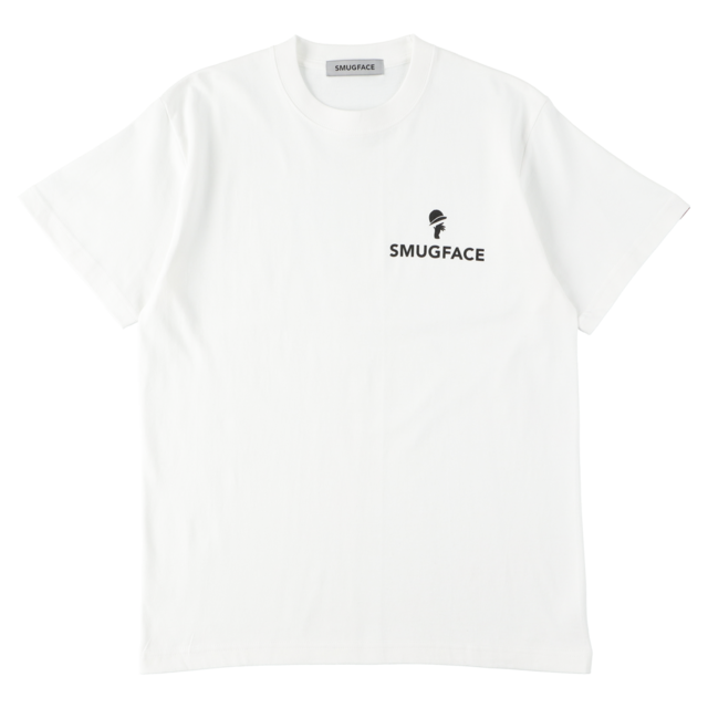 SMUGFACE / ロゴ  Tシャツ  WHITE   (SFT-002)