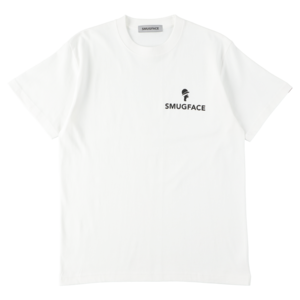 SMUGFACE / ロゴ  Tシャツ  WHITE   (SFT-002)