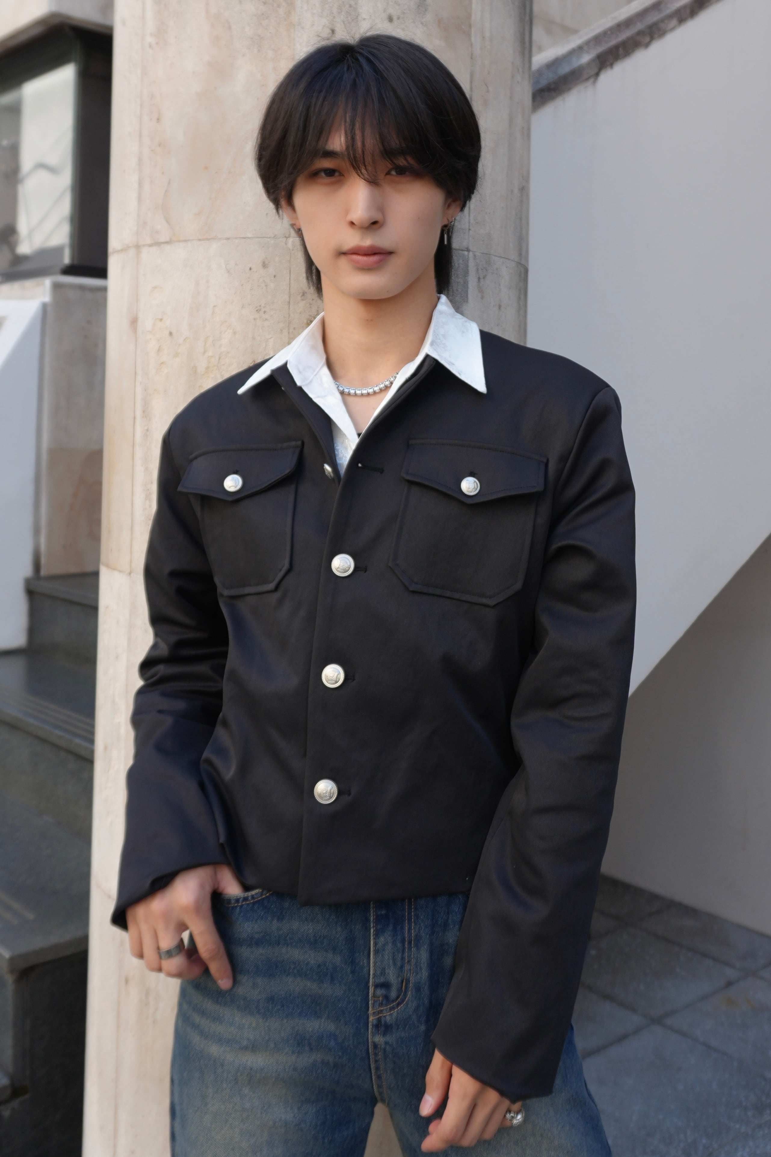 ALUDE SELECT】modern line jacket（2color） | 【ALUDE】韓国メンズ