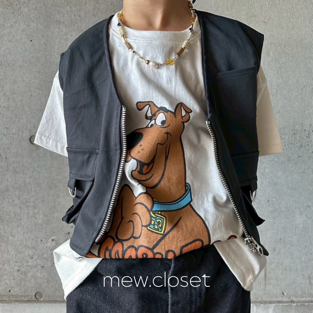 【即納】ELLY MOLLY / D-ring Pocket vest