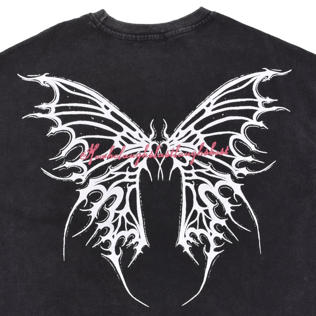 WASH BUTTERFLY BIG Tシャツ | VOLCAN&APHRODITE 公式通販