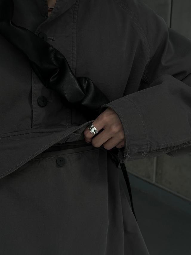 s925 Buckle Chain Ring