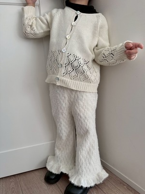 2225 frill flare pants / MON PETITBEBE