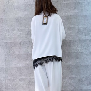 アンナケリー  Annakerry スキッパーオーバーサイズシャツ
